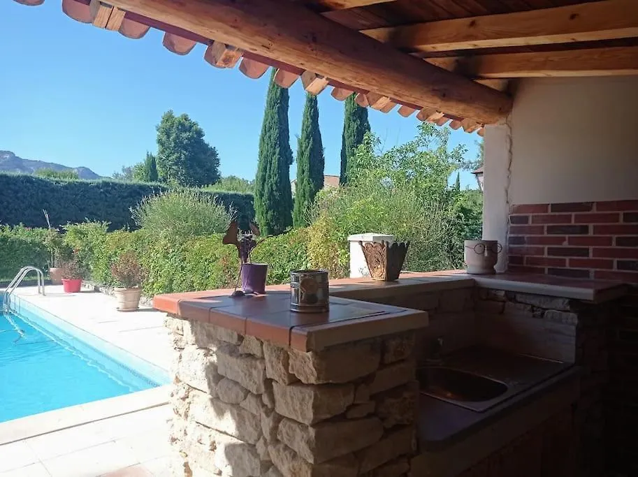 Maison Piscine Privee Robion Luberon Ideal Famille France